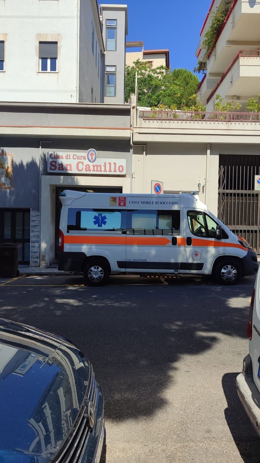 Servizio Ambulanza presso Casa di Cura San Camillo
